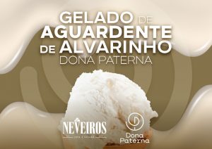 gelado de aguardente de alvarinho